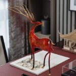 Tượng hươu nghệ thuật để bàn
