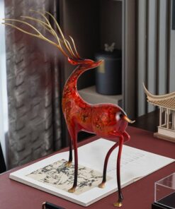 Tượng hươu nghệ thuật để bàn