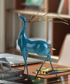 Tượng hươu nghệ thuật để bàn