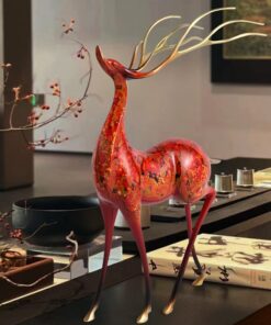 Tượng hươu nghệ thuật để bàn