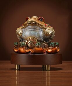 Cóc Thiềm Thừ Ngọc Đồng Đa Sắc - Tài Lộc Tụ Hội