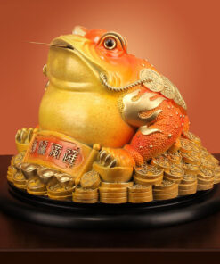 Cóc Thiềm Thừ Rực Lửa Hoàng Kim