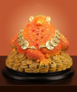 Cóc Thiềm Thừ Rực Lửa Hoàng Kim