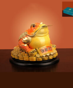 Cóc Thiềm Thừ Rực Lửa Hoàng Kim