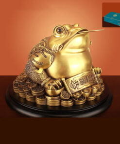 Cóc Thiềm Thừ Rực Lửa Hoàng Kim