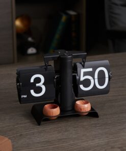 Đồng hồ lật trang trí kết hợp hoàn hảo giữa cổ điển và hiện đại