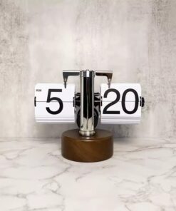 Đồng hồ lật Retro tinh tế cho không gian sống