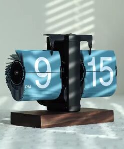 Đồng hồ lật trang tự động để bàn