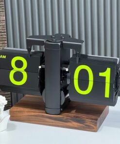 Đồng hồ lật trang tự động để bàn