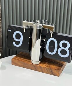 Đồng hồ lật trang tự động để bàn