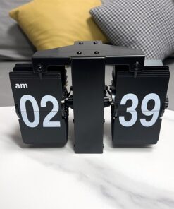 Đồng hồ lật Vintage – Điểm nhấn thời gian cho phòng khách