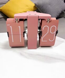 Đồng hồ lật Vintage – Điểm nhấn thời gian cho phòng khách