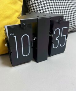 Đồng hồ lật Vintage – Điểm nhấn thời gian cho phòng khách