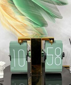 Đồng hồ lật Vintage – Điểm nhấn thời gian cho phòng khách