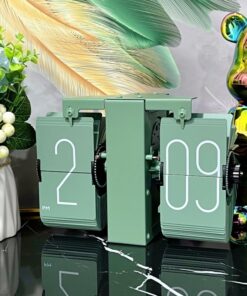 Đồng hồ lật Vintage – Điểm nhấn thời gian cho phòng khách