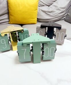 Đồng hồ lật Vintage – Điểm nhấn thời gian cho phòng khách