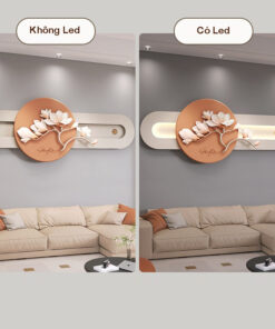 Phù Điêu 3D Mộc Lan Ngọc Xuân Ý