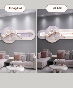 Phù Điêu 3D Mộc Lan Ngọc Xuân Ý