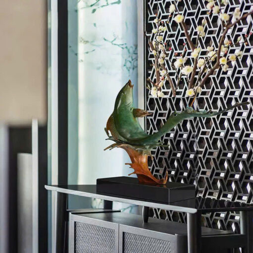 tuong-ca-chep-vuot-song (3) Tượng Cá Chép Vượt Sóng