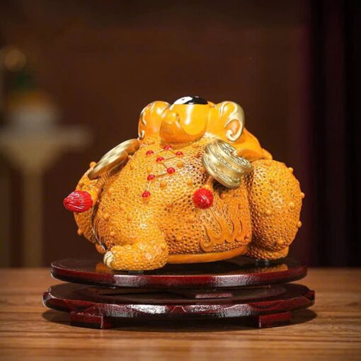 tuong coc vang chieu tai dac loc (6) Cóc Vàng Chiêu Tài Đắc Lộc