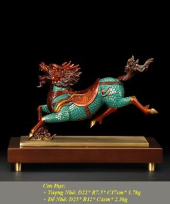 Tượng Kỳ Lân "Phú Quý Lân Long"