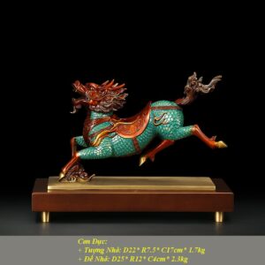 Tượng Kỳ Lân "Phú Quý Lân Long"