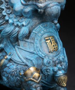 Tượng Thánh Mã Kỳ Lân bằng đồng