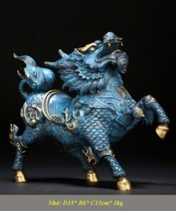 Tượng Thánh Mã Kỳ Lân bằng đồng