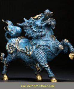 Tượng Thánh Mã Kỳ Lân bằng đồng