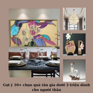 Gợi ý 10+ chọn quà tân gia dưới 3 triệu dành cho người thân
