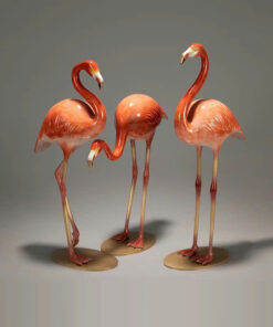 Bộ Tượng Hạc Hồng Nghệ Thuật