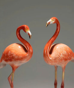 Bộ Tượng Hạc Hồng Nghệ Thuật