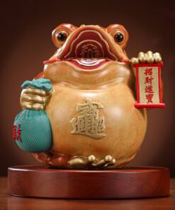 Cóc Thiềm Thừ Tụ Bảo Lộc Phát