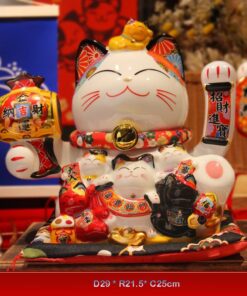 Mèo Thần Tài Phát Tài Phát Lộc