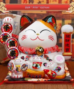 Mèo Thần Tài Phú Quý Chiêu Tài
