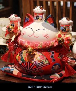 Mèo Thần Tài Phúc Lộc Thịnh Vượng