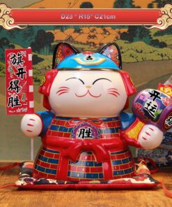 Mèo Thần Tài Samurai Nhật Bản