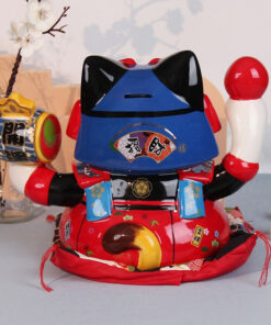 Mèo Thần Tài Samurai Nhật Bản