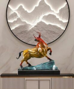 Tượng Bò Tót Phong Thủy Chiêu Tài Lộc