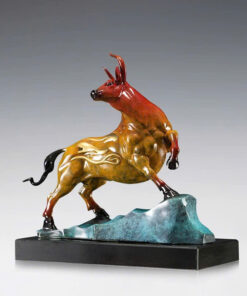 Tượng Bò Tót Phong Thủy Chiêu Tài Lộc