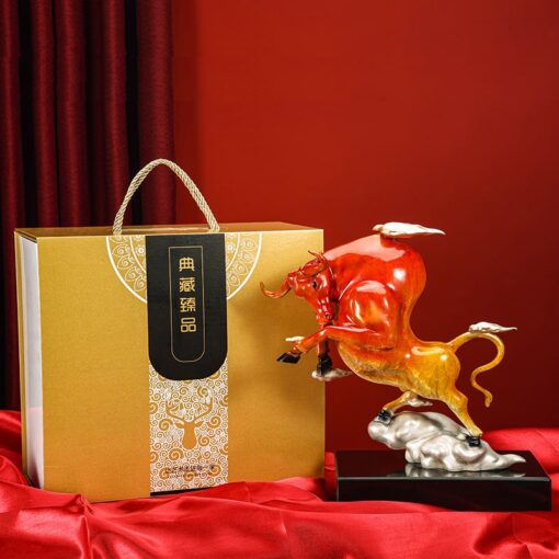 tuong-bo-tot-tai-loc (1) Tượng Bò Tót Tài Lộc - Khí Thế Đại Thành