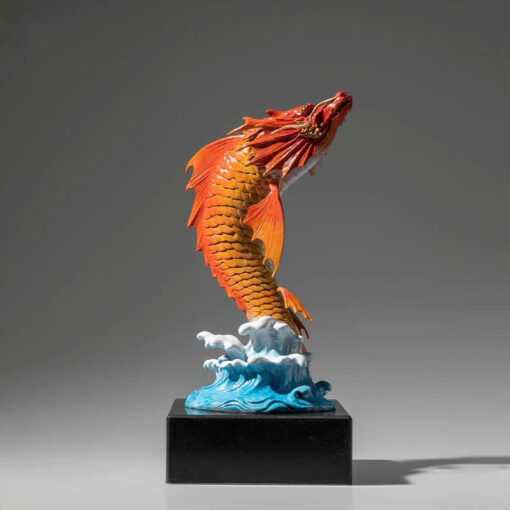 tuong-ca-chep-hoa-rong (5) Tượng Cá Chép Hóa Rồng
