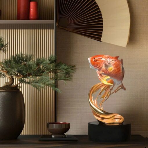 Tượng Cá Chép Vũ Môn Cát Tường Tượng Cá Chép Vũ Môn Cát Tường