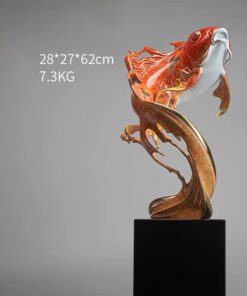 Tượng Cá Chép Vũ Môn Cát Tường