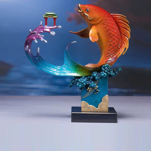 Tượng Cá Chép Vượt Vũ Môn Hóa Rồng Tượng Cá Chép Vượt Vũ Môn Hóa Rồng