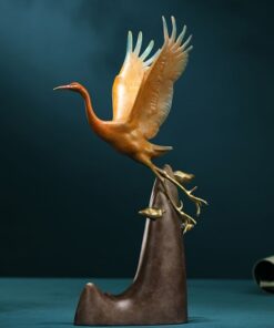 Tượng Hạc Tung Cánh Bay Xa Vạn Dặm