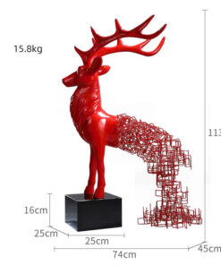 Tượng Hươu Linh Lộc Cát Tường
