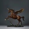 Tượng Kỳ Lân Pegasus Tung Cánh