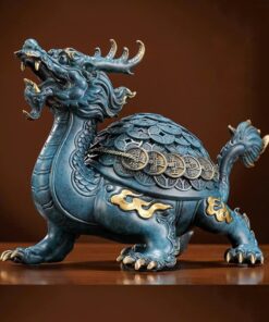 Tượng Long Quy Chiêu Tài Trường Thọ