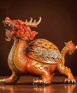 Tượng Long Quy Chiêu Tài Trường Thọ